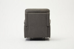 Home Detail Maxwell Sofa Suite Armchair Manual Recliner Air Leather Padded, Grey - thumbnail 4