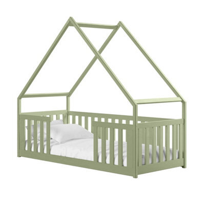 Arten Bee Olive 90 X 190Cm Single House Bed - Foam/bonnell Mattress Included - image 1