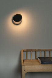 Lucide Premium Ufor Wall Light Diameter 12Cm Led Dim To Warm - 1800K/3000K - Black - thumbnail 4