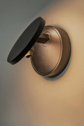 Lucide Premium Ufor Wall Light Diameter 12Cm Led Dim To Warm - 1800K/3000K - Black - thumbnail 5
