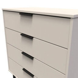 Fuji 4 Drawer Chest Of Drawers In Kashmir Matt (Ready Assembled) - thumbnail 4