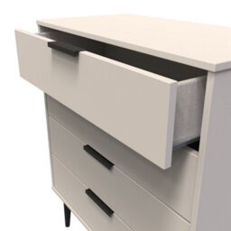 Fuji 4 Drawer Chest Of Drawers In Kashmir Matt (Ready Assembled) - thumbnail 5