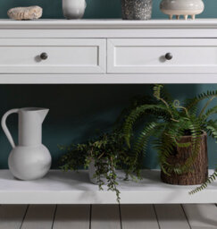Nöa & Nani Noa & Nani Console Hallway Table With 2 Drawers In Classic White Karlstad - thumbnail 6