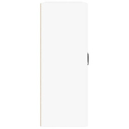 Berkfield Hanging Wall Cabinet White 69.5X32.5X90 Cm - thumbnail 6