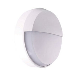 Fern Howard Drake Flush Fitted Led Ip65 Emergency White Bulkhead 1300Lm Natural White Light With Light Shield - thumbnail 1
