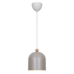 Nordlux Gaston Indoor Pendant Light Brown Metal E27 White Inner - Mains Powered, Ip20 - thumbnail 4