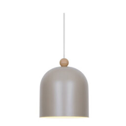Nordlux Gaston Indoor Pendant Light Brown Metal E27 White Inner - Mains Powered, Ip20 - thumbnail 1