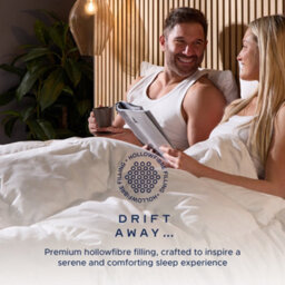 Snuggledown Luxury Cotton Quilted Pillow, Firm Support, 4 Pack - thumbnail 5