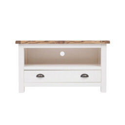 Cabinet Bits Lovere Off White 1 Drawer Tv Cabinet Brass Cup Handle