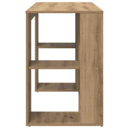 Walplus Desk With Storage With Shelf Artisan Oak 130 X 50.5 X 75 Cm - thumbnail 6