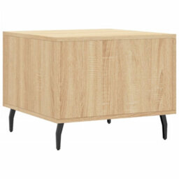 Berkfield Coffee Table Sonoma Oak 50X50X40 Cm Engineered Wood - thumbnail 8