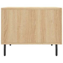 Berkfield Coffee Table Sonoma Oak 50X50X40 Cm Engineered Wood - thumbnail 7