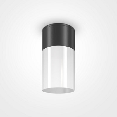 Luminosa Lighting Luminosa Maytoni Willis Outdoor Surface Mounted Downlight Black E27 Ip54 - image 1