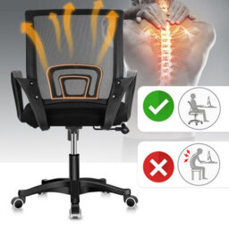 Computer Swivel Chair Office Chair Adjustable Executive Desk Chair For Home - thumbnail 6