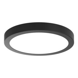 GoodHome Aius Matt Metal & Plastic Black Led Ceiling Light (Dia)30Cm - thumbnail 5