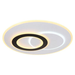 Luminosa Lighting Luminosa Jacques Integrated Led Semi Flush Ceiling Light White Matt Led Dimmable 2700-6500K Remote Control - thumbnail 4