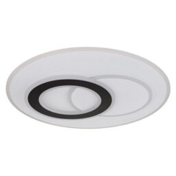 Luminosa Lighting Luminosa Jacques Integrated Led Semi Flush Ceiling Light White Matt Led Dimmable 2700-6500K Remote Control - thumbnail 2