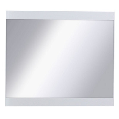 Arte Siena 28 Rectangular Wall Mirror 77Cm - White Matt, Modern Simplicity - image 1