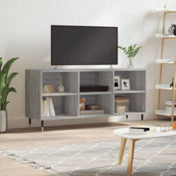 Berkfield Sturdy Tv Cabinet Grey Sonoma 103.5X30X50 Cm Engineered Wood - thumbnail 2