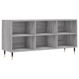 Berkfield Sturdy Tv Cabinet Grey Sonoma 103.5X30X50 Cm Engineered Wood - thumbnail 1