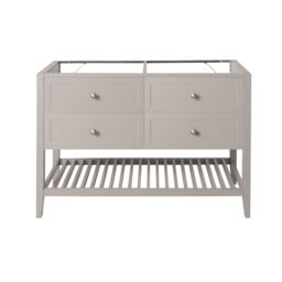 GoodHome Perma Satin Grey Freestanding Bathroom Vanity Unit (H) 806mm (W) 1200mm - thumbnail 6