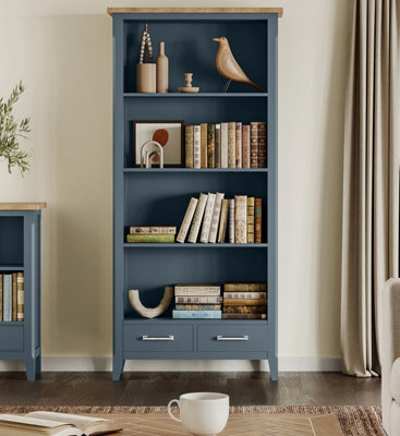 Baumhaus Signature Blue - Tall Bookcase - image 1