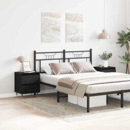 Berkfield Bedside Cabinets 2 Pcs Black Oak 40X35X50 Cm Engineered Wood - thumbnail 4