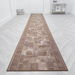 Tribe Hallway Runner Rug - Hardwearing, Non-Slip & Durable Carpet For Hall, Kitchen & Corridor - thumbnail 8