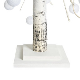 Beliani Outdoor Decoration Led Holar Christmas Tree 122 Cm White - thumbnail 7