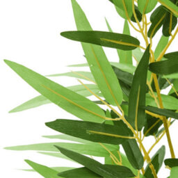 Walplus Artificial Bamboo Tree 1288 Leaves 180 Cm Green - thumbnail 2