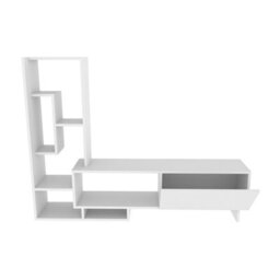 Decorotika Pegai Tv Stand Tv Unit For Tvs Up To 50 Inch White - thumbnail 4