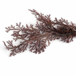 Leaf Artificial 80Cm Dusky Purple Coral Fern Trailing Plant Hanging Foliage - thumbnail 3
