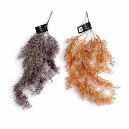 Leaf Artificial 80Cm Dusky Purple Coral Fern Trailing Plant Hanging Foliage - thumbnail 6