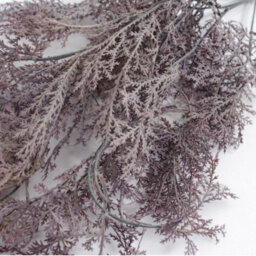 Leaf Artificial 80Cm Dusky Purple Coral Fern Trailing Plant Hanging Foliage - thumbnail 4