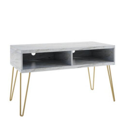 Novogratz Athena Tv-Stand White Marble Look - thumbnail 3