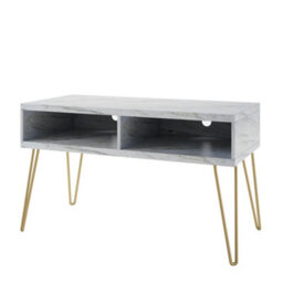 Novogratz Athena Tv-Stand White Marble Look - thumbnail 2