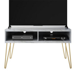 Dorel Home Novogratz Athena Tv-Stand White Marble Look