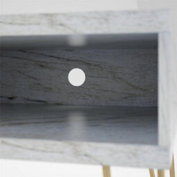 Novogratz Athena Tv-Stand White Marble Look - thumbnail 5