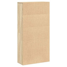 Berkfield Bookcase Sonoma Oak 60X24X120 Cm Engineered Wood - thumbnail 6