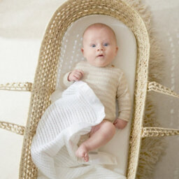 The Tiny Bed Company Premium Quality Certified Organic Cotton Moses Basket Fitted Sheet - 74 X 28Cm - thumbnail 4