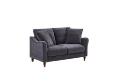 UK Leisure World Grey Fabric Sofa Sofa Set Suites Settee Three Two Single 3 2 1 Seater Soft Sofa - thumbnail 4