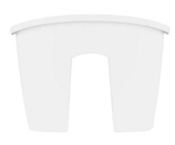 B2C Flower Bridge Hanging Planter Plant Pot Fence Railing Balcony Decking Garden Pot White Large - thumbnail 6