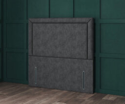 Comfy Deluxe 4Ft6  Double   Maroon Chenille 54Inch Hannah Plain  Floorstanding Headboard