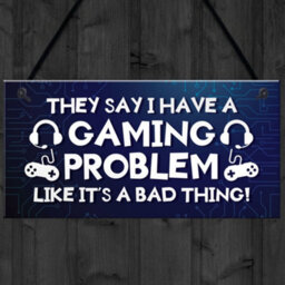 Red Ocean Game Zone Sign Playstation Xbox Player Retro Plaque Bedroom Sign Gift For Son - thumbnail 4