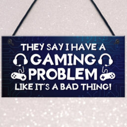 Red Ocean Game Zone Sign Playstation Xbox Player Retro Plaque Bedroom Sign Gift For Son - thumbnail 3