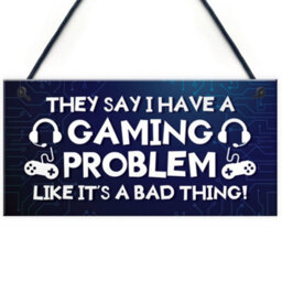 Red Ocean Game Zone Sign Playstation Xbox Player Retro Plaque Bedroom Sign Gift For Son