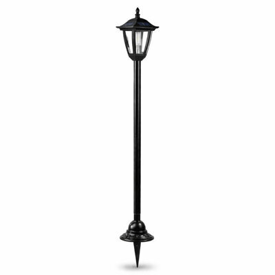 Billtix Post Light Solar Lamp Outdoor Garden Lantern Waterproof Patio Lighting Pathway Stake 1M Black Led Solar Powered - image 1