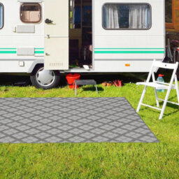 Homeart Outdoor Rugs Easy Cleaning Area Rugs For Balcony,garden,picnic,uv Weather Resistant  D.grey Cream,80X150 - thumbnail 3