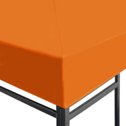 Walplus Gazebo Top Cover 310 G/ma 3X3 M Orange - thumbnail 3