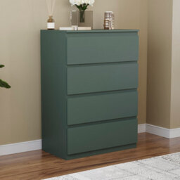 Lassic Vida Designs Denver Green 4 Drawer Chest Of Drawers (H) 960mm (W) 700mm (D) 400mm - thumbnail 5